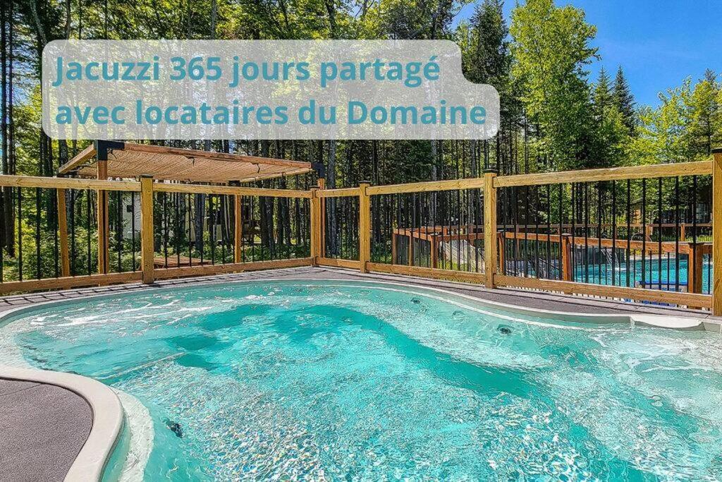 Nouveau - Chalet Moderne - Spa, Piscine & Sauna! Villa Pont-Rouge Екстериор снимка